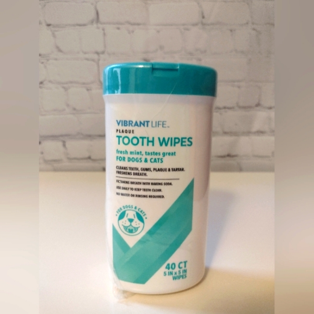 NWT Vibrant Life Tooth Wipes and Flys-off